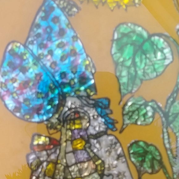 Vintage Foil Art Framed Wall Plaques - Picture 4 of 8